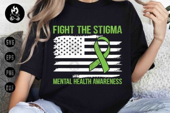 Download Fight the Stigma Mental Health SVG PNG - Health Collection