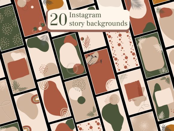 Download Abstract Boho Instagram Story Background - Abstract Collection