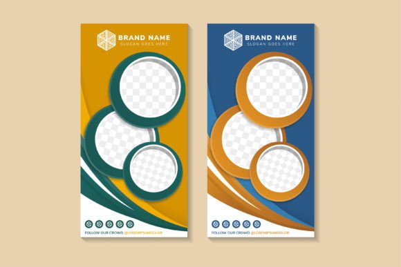 Download Circle Abstract Vertical Banner - Abstract Collection