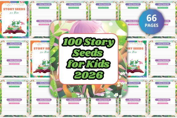 Download 🌟 100 Story Seeds for Kids 2026 - Premium Bundle