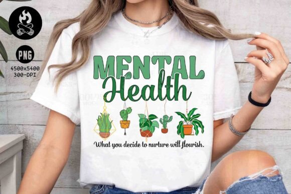 Download Mental Health Plant PNG Sublimation - Health Collection