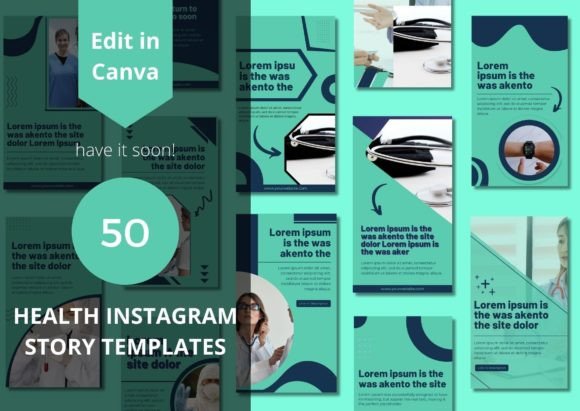 Download Health Story Canva Templates - Health Collection