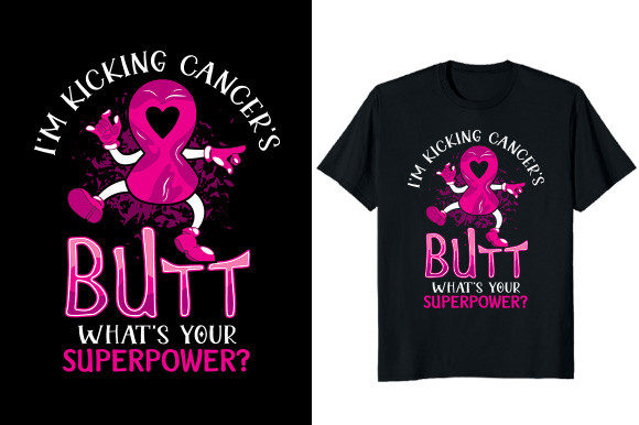 Download I'm Kicking Cancer's Butt Breast Cancer - Premium Resources
