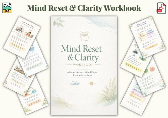 Download Mind Reset &amp; Clarity Workbook - Set Collection